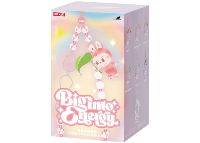 Pop Mart Labubu The Monsters Big into Energy Serie Handy-Anhänger Einzel-Blindbox