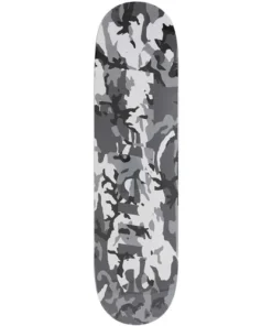 Supreme Camo Ripstop Skateboard Deck Snow Camo