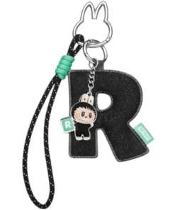 Pop Mart Labubu Die Monster Pin for Love Serie "R" Buchstabenanhänger