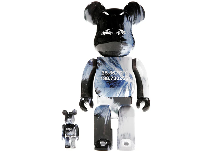 Bearbrick Benjamin Grant Übersicht Fuji 100% & 400% Set