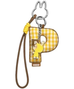 Pop Mart Labubu The Monsters Pin for Love Serie "P" Buchstabenanhänger