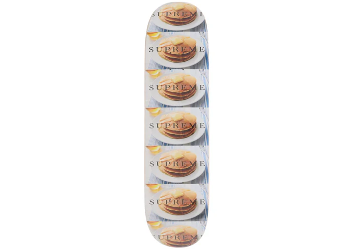 Supreme Pancakes Skateboard Deck Mehrfarbig