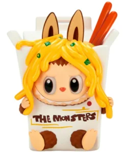 Pop Mart Labubu Die Monster Wacky Mart Serie Chow Mein Figur