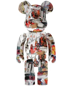 Bearbrick Andy Warhol x JEAN-MICHEL BASQUIAT #4 400%