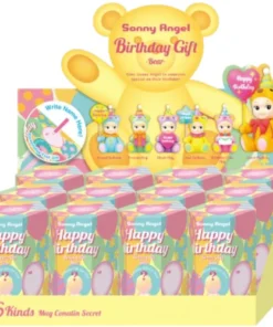 Sonny Angel Geburtstagsgeschenk Bären-Serie Versiegelter Karton (12 Blindboxen)