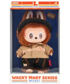 Pop Mart Labubu Die Monster Wacky Mart Serie Vinyl Plüschtier Hängekarte