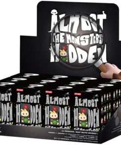 Pop Mart Labubu The Monsters Almost Hidden Series Figuren Versiegelter Karton (12 Blind Boxen)