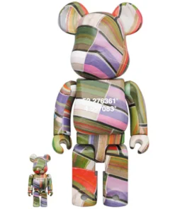 Bearbrick Benjamin Grant (Übersicht) Lisse 100% & 400% Set