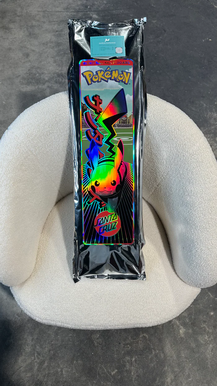 Pokémon Santa Cruz Skateboard Deck Blind Bag
