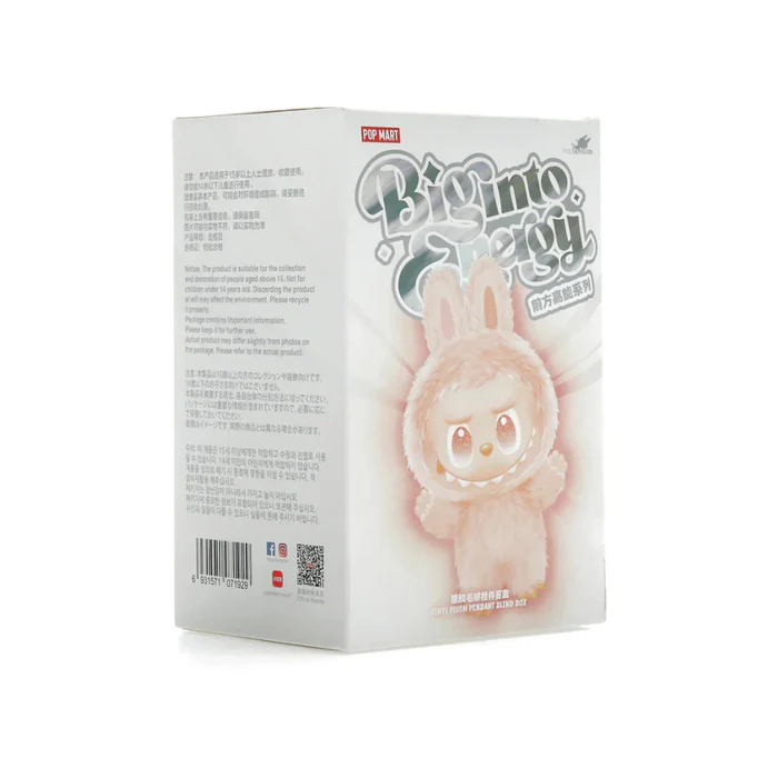 Pop Mart Labubu The Monsters Big into Energy Serie Vinyl Plüschanhänger Einzel-Blindbox