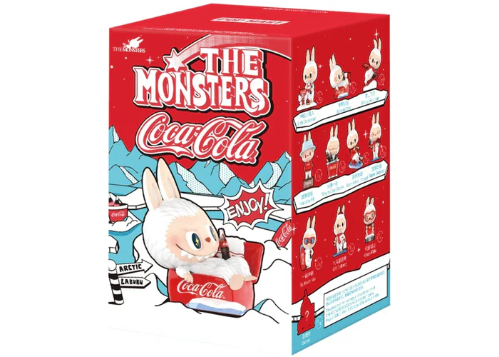 Pop Mart Labubu The Monsters Coca-Cola Serie Figur Einzel-Blindbox