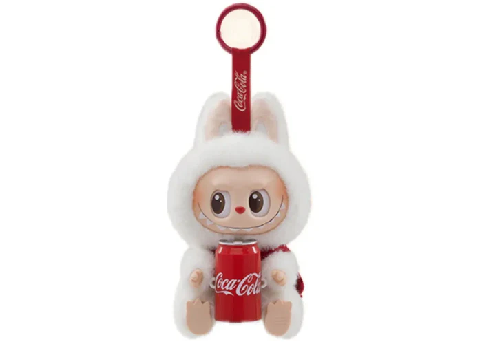Pop Mart Labubu The Monsters Coca Cola Serie Happy Factor Vinyl Plüschfigur