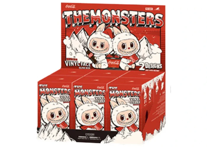 Pop Mart Labubu The Monsters Coca Cola Series Vinyl Face Sealed Case (6 Blind Box)