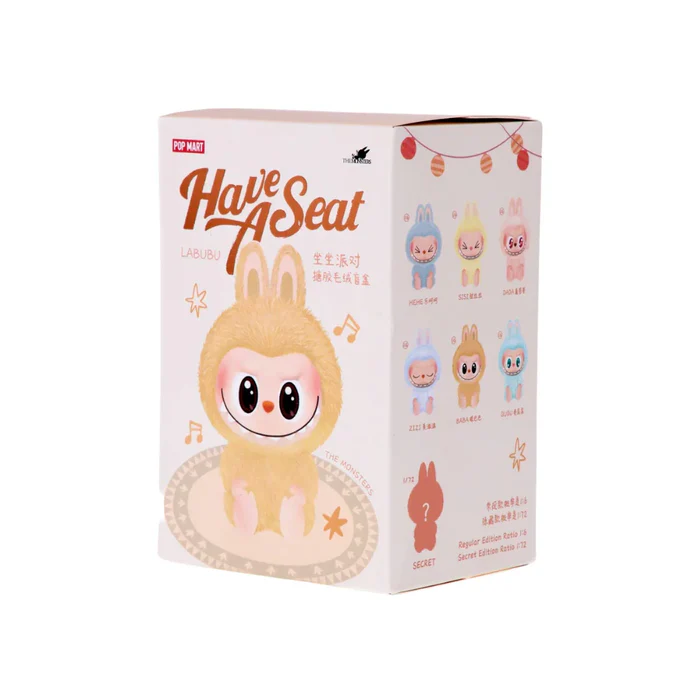 Pop Mart Labubu Die Monster haben Platz Vinyl Plüschtier Blindbox