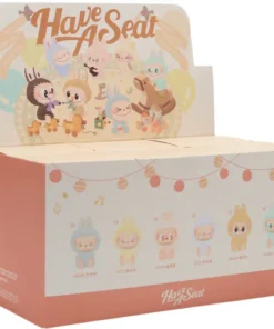 Pop Mart Labubu The Monsters Have a Seat Vinyl Plush Sealed Case (6 Blind Boxes)