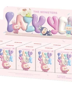 Pop Mart Labubu The Monsters Lazy Yoga Series Figuren Versiegelter Karton (10 Blindboxen)