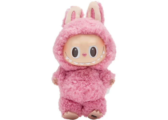 Pop Mart Labubu Die Monster Leckere Macarons Litschi-Beere Vinyl-Plüschanhänger