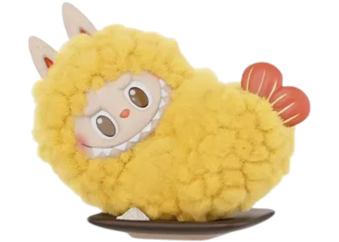 Pop Mart Labubu Die Monster Wacky Mart Serie Frittierte Garnelen Figur