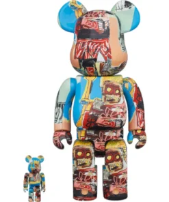 Bearbrick JEAN-MICHEL BASQUIAT #6 100% & 400% Set