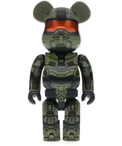Bearbrick Halo Master Chief 400% Grün
