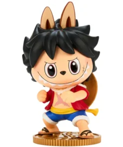 Pop Mart Labubu The Monsters x One Piece Serie Monkey D.Luffy Figur
