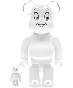 Bearbrick Casper der freundliche Geist 100% & 400% Set Weiß