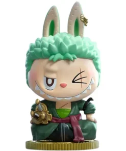 Pop Mart Labubu The Monsters x One Piece Serie Roronoa Zoro Figur