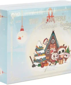 Pop Mart Labubu The Monsters Classic Series Glitzernder Plüschanhänger Versiegelter Karton (6 Blindboxen)