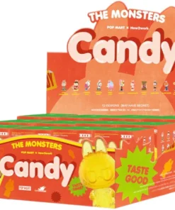 Pop Mart The Monsters Labubu Candy Series Figuren Versiegelter Karton (12 Blindboxen)