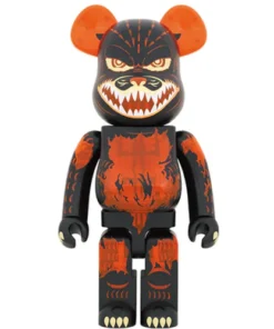 Bearbrick Godzilla VS Destoroyah Version Godzilla (Meltdown) 1000% Clear Orange Ver.