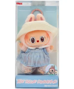 Pop Mart Labubu The Blue Diamond Summer Party Vinyl Plüschpuppe Anhänger