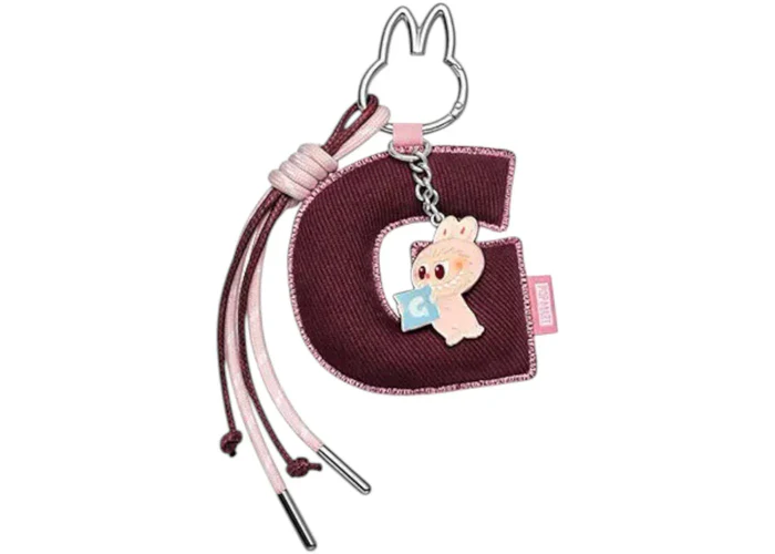 Pop Mart Labubu The Monsters Pin for Love Serie „G“ Buchstabenanhänger