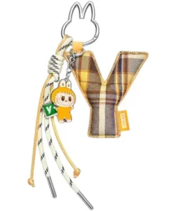 Pop Mart Labubu Die Monster Pin for Love Serie "Y" Buchstabenanhänger