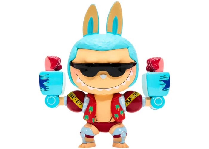 Pop Mart Labubu The Monsters x One Piece Serie Franky Figur