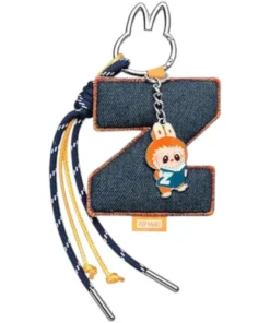 Pop Mart Labubu Die Monster Pin for Love Serie "Z" Buchstabenanhänger