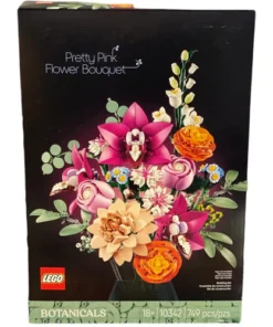 LEGO Botanical Collection Set „Hübscher rosa Blumenstrauß“ 10342