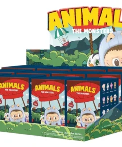 Pop Mart The Monsters Labubu Animal Series Figuren Versiegelter Karton (12 Blindboxen)