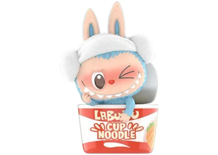 Pop Mart Labubu Die Monster Wacky Mart Serie Cup Noodles Figur