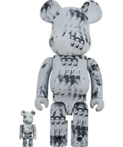 Bearbrick Andy Warhols Elvis Presley 100% & 400% Set