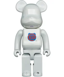 Bearbrick 20. Jubiläum, 1. Modell, 400 % Weißchrom