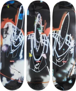 Supreme Futura Skateboard Deck Set Schwarz