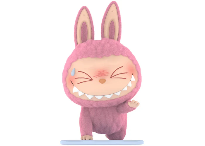 Pop Mart THE MONSTERS Labubu Lazy Yoga Serie Schwitzende Figur