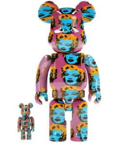 Bearbrick Andy Warhol Marilyn Monroe #2 100% & 400% Set