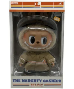 Pop Mart Labubu The Monsters The Naughty Cashier Vinyl Plüschpuppe
