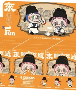 Pop Mart Labubu The Monsters Let's Have Fun Together Series Badge Sealed Case (6 Blind Box)